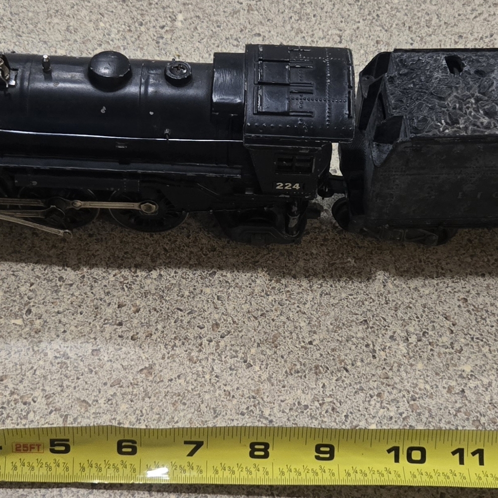 Classic Black Toy Train Engine
